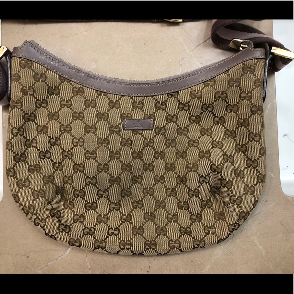 Authentic Gucci Original Web Messenger Bag - Rare!